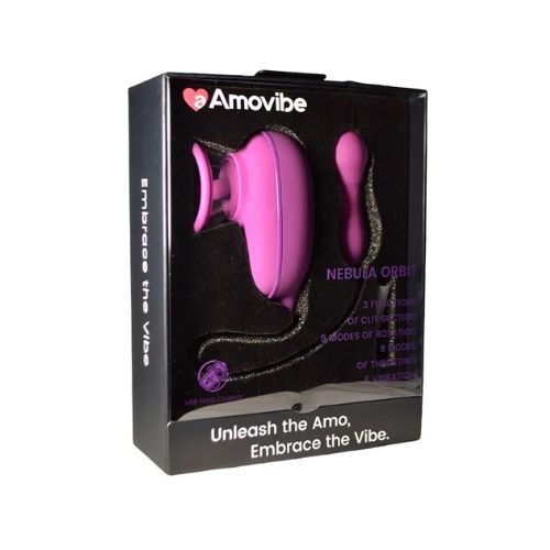 Amovibe Nebula Orbit Clitoral Massager Purple from Nice 'n' Naughty