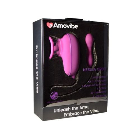 Amovibe Nebula Orbit Clitoral Massager Purple from Nice 'n' Naughty