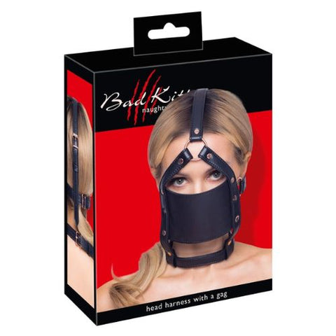 Bad Kitty Head Harness with Gag from Nice 'n' Naughty