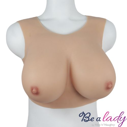 Be a Lady Low Neck Breast Plate F Cup from Nice 'n' Naughty