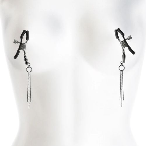 Bound Adjustable Nipple Clamps Black from Nice 'n' Naughty