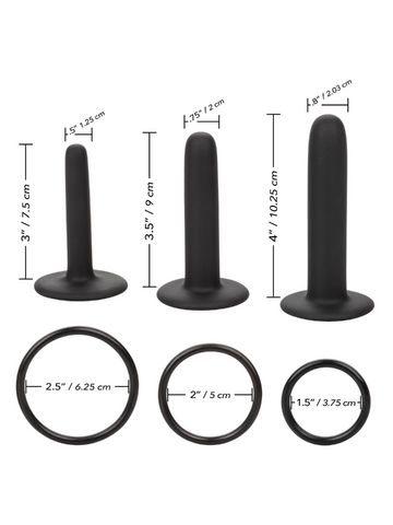 CalExotics Boundless Silicone Pegging Kit Black from Nice 'n' Naughty