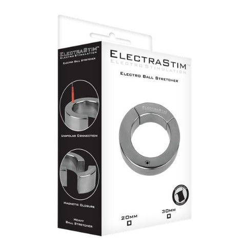 ElectraStim Electro Ball Stretcher Silver from Nice 'n' Naughty