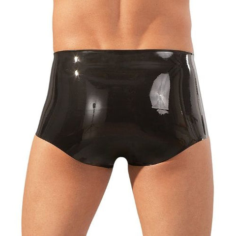 Late X Latex Pants with Sleeve Black from Nice 'n' Naughty