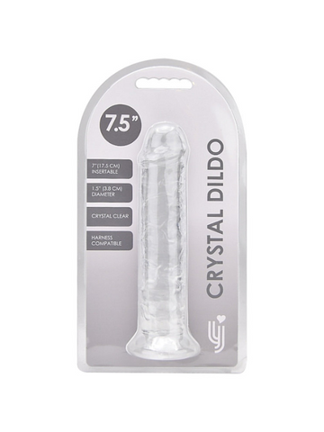 Loving Joy Crystal Dildo Clear from Nice 'N' Naughty 