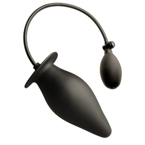 M&K Inflatable Plug Black from Nice 'n' Naughty