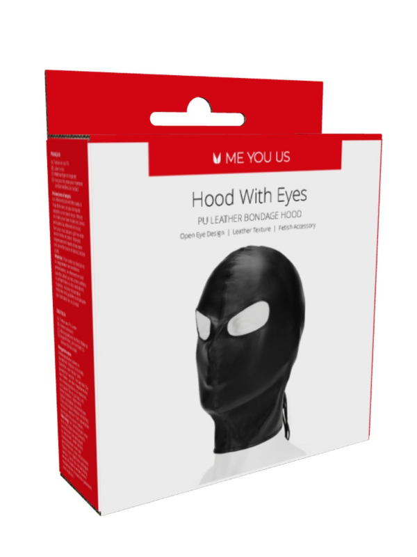 Me You Us Black Hood with Eyes from Nice 'n' Naughty