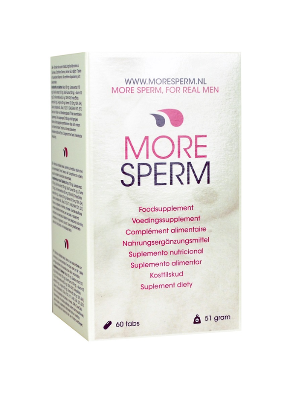 More Sperm Production Tablets 60 Pack from Nice 'n' Naughty