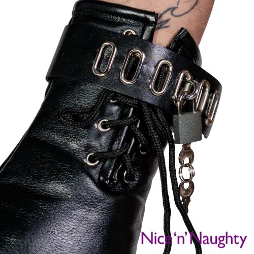 Nice ’n’ Naughty Lockdown Bondage Mittens from Nice 'n' Naughty