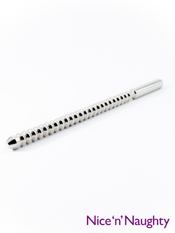 Nice 'n' Naughty Ribbed Dip Stick Stainless Steel from Nice 'n' Naughty