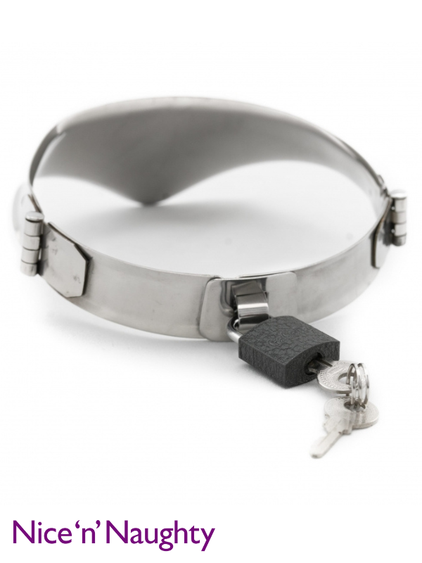 Nice 'n' Naughty The Cleopatra Locking Collar Stainless Steel from Nice 'n' Naughty