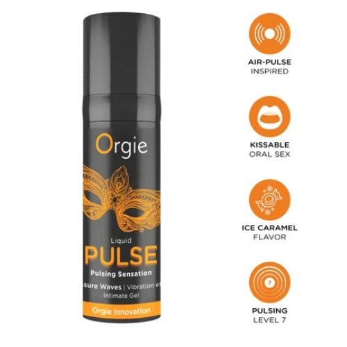Orgie Liquid Pulse Pulsing Sensation Intimate Gel rom Nice 'n' Naughty