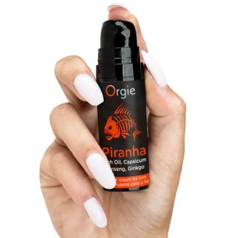 Orgie Piranha Power Cream for Him 15ml from Nice 'n' Naughty