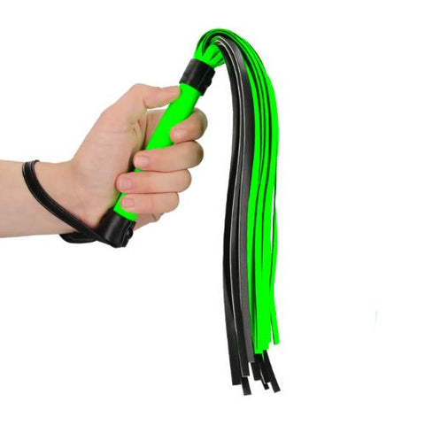 Ouch! Glow In The Dark Flogger from Nice 'n' Naughty