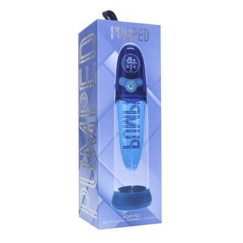 Pumped Aqua-Pro Submersible Automatic Pump AI Enabled Blue from Nice 'n' Naughty