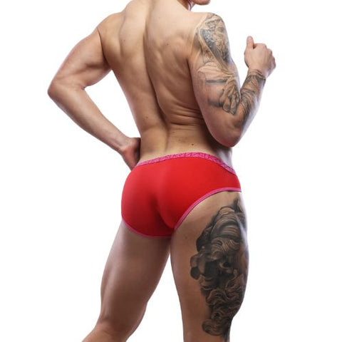 Sukrew Carnival Low-rise Brief Red from Nice 'n' Naughty