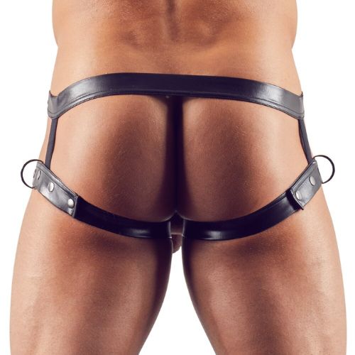 Svenjoyment Hip Belt with Cock Ring Black from Nice 'n' Naughty