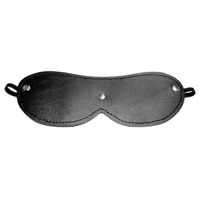 Sex & Mischief 3 Stud Leather Blindfold