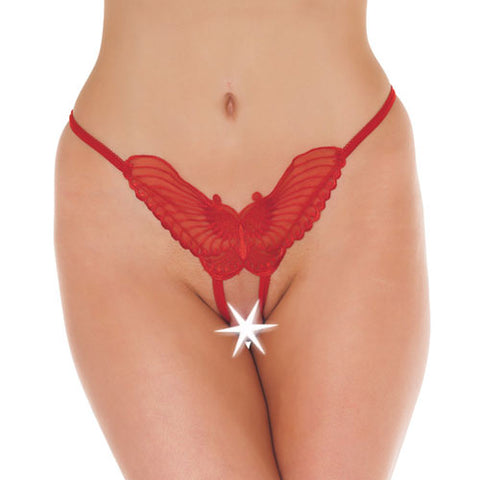 Classified Butterfly Crotchless Panty