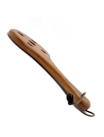 Black Label Bullseye Wooden Spanking Paddle