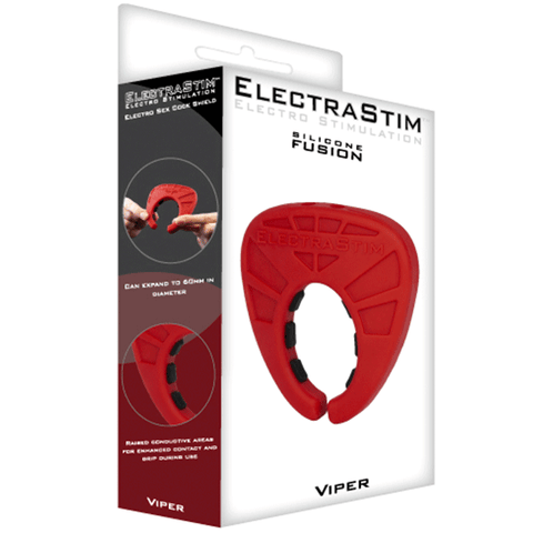 ElectraStim Silicone Fusion 'Viper' Bi-Polar Cock Ring