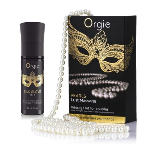Orgie Pearls Lust Massage Couples Kit
